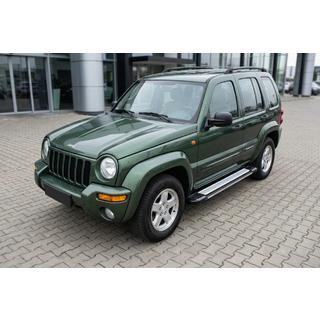 Боковые Подножки Rainbow (2 шт., Алюминий) Jeep Cherokee/Liberty 2002-2007 гг. фото 1