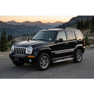 Боковые Подножки Mevsim Grey (2 шт., Алюминий) Jeep Cherokee/Liberty 2002-2007 гг. фото 1