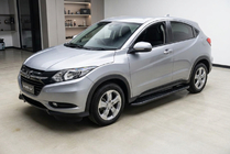 Honda HR-V 2014-2021 гг. Боковые Подножки Bosphore Black (2 шт., Алюминий) фото 1
