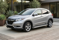 Honda HR-V 2014-2021 гг. Боковые Подножки Maydos V2 (2 шт., Алюминий) фото 1