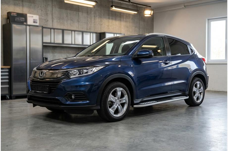 Honda HR-V 2014-2021 гг. Боковые Подножки Tayga V2 (2 шт., Алюминий) Image