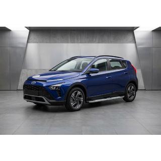 Боковые Подножки Mevsim Grey (2 шт., Алюминий) Hyundai Bayon 2021- гг. фото 1