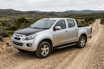Isuzu D-Max 2011-2019 гг. Боковые Подножки Duru (2 шт., Алюминий) фото 1