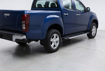 Isuzu D-Max 2011-2019 гг. Боковые Подножки RedLine (2 шт., Алюминий) фото 1