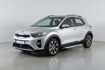 Kia Stonic 2017- гг. Боковые Подножки Vision New Grey (2 шт., Алюминий) фото 1