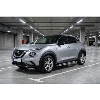 Боковые Подножки Rainbow (2 шт., Алюминий) Nissan Juke 2020- гг. фото 1
