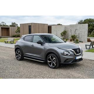 Боковые Подножки BlackLine (2 шт., Алюминий) Nissan Juke 2020- гг. фото 1