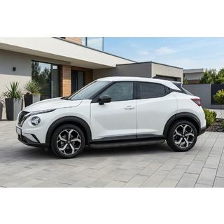 Боковые Подножки Tayga Black (2 шт., Алюминий) Nissan Juke 2020- гг. фото 1