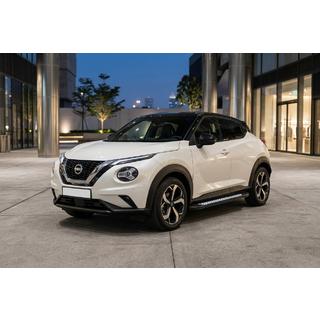 Боковые Подножки Vision New Black (2 шт., Алюминий) Nissan Juke 2020- гг. фото 1