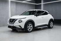Nissan Juke 2020- гг. Боковые Подножки Vision New Grey (2 шт., Алюминий) фото 1