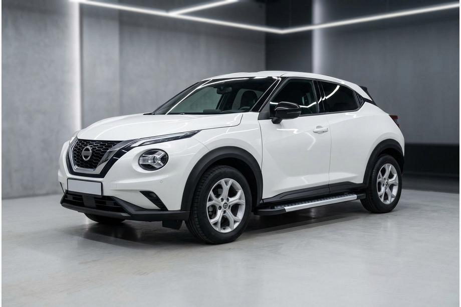 Nissan Juke 2020- гг. Боковые Подножки Vision New Grey (2 шт., Алюминий) Image