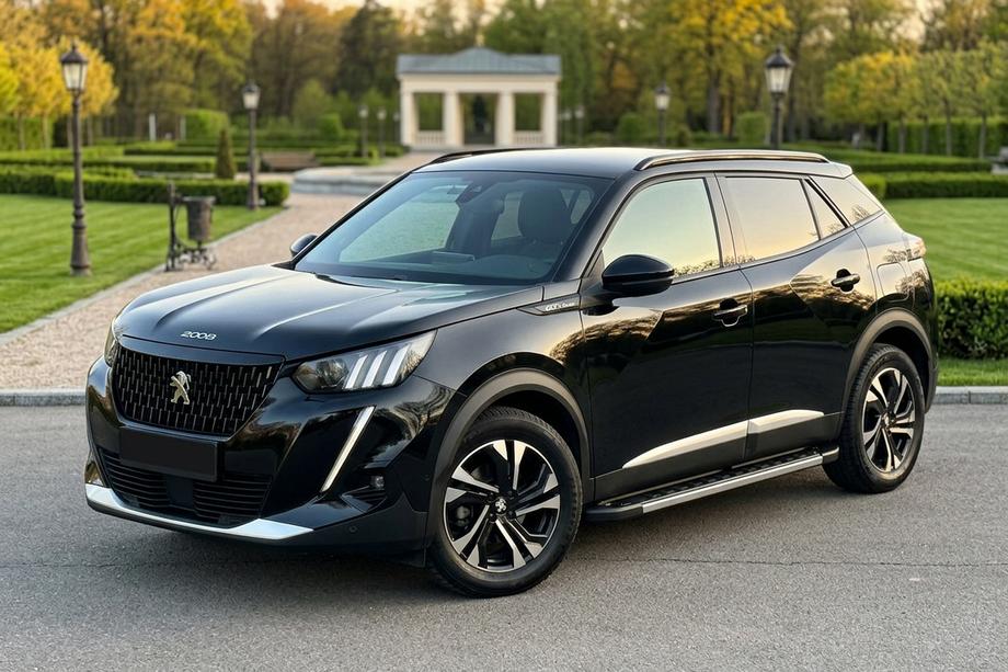 Peugeot 2008 2019- гг. Боковые Подножки RedLine (2 шт., Алюминий) Image