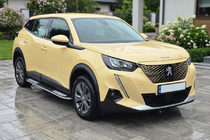 Peugeot 2008 2019- гг. Боковые Подножки Tayga V2 (2 шт., Алюминий) фото 1