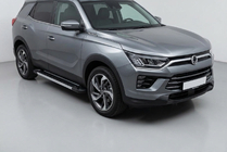 SsangYong Korando 2019- гг. Боковые Подножки RedLine (2 шт., Алюминий) фото 1
