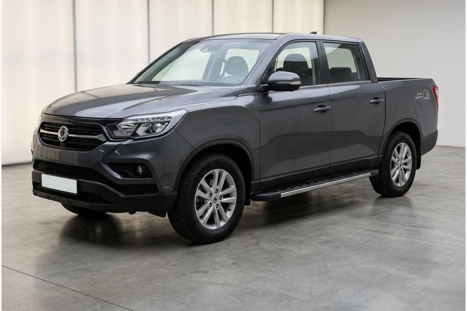 SsangYong Musso II 2018– гг. Боковые Подножки Duru (2 шт., Алюминий) Image