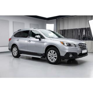 Боковые Подножки Maya V2 (2 шт., Алюминий) Subaru Outback 2014-2019 гг. фото 1