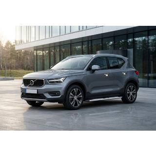 Боковые Подножки Mevsim Grey (2 шт., Алюминий) Volvo XC40 2018- гг. фото 1