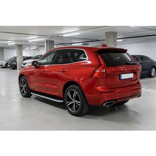 Боковые Подножки Tayga Grey (2 шт., Алюминий) Volvo XC60 2017- гг. фото 1