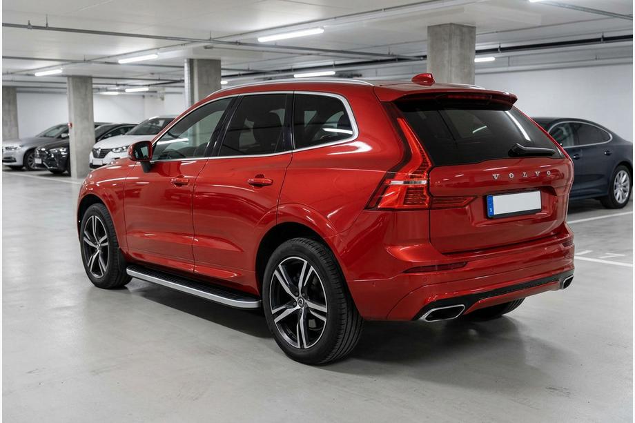 Volvo XC60 2017- гг. Боковые Подножки Tayga Grey (2 шт., Алюминий) Image