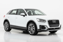 Audi Q2 2016- гг. Боковые Подножки Allmond Black (2 шт., Алюминий) фото 1