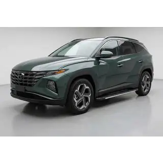 Боковые Подножки Bosphore Grey (2 шт., Алюминий) Hyundai Tucson NX4 2021- гг. фото 1