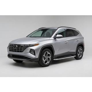 Боковые Подножки Maydos V1 (2 шт., Алюминий) Hyundai Tucson NX4 2021- гг. фото 1