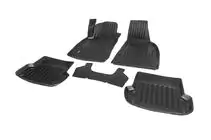 Audi A4 B6 2000-2004 гг. Коврики резиновые Stingray 3D (5 шт, полиуретан) фото 2