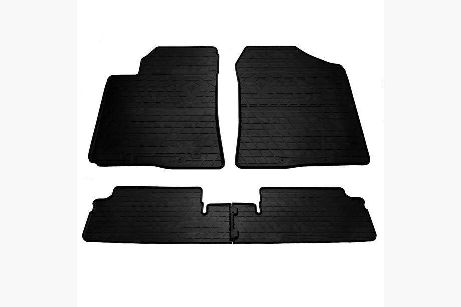 Toyota Corolla Verso 2004-2009 гг. Резиновые коврики (4 шт, Stingray Premium) Image