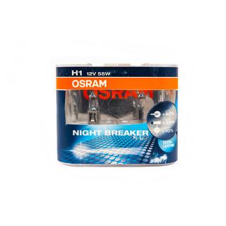 Лампа головного света Osram 64150NBP Night Breaker Plus H1 55W