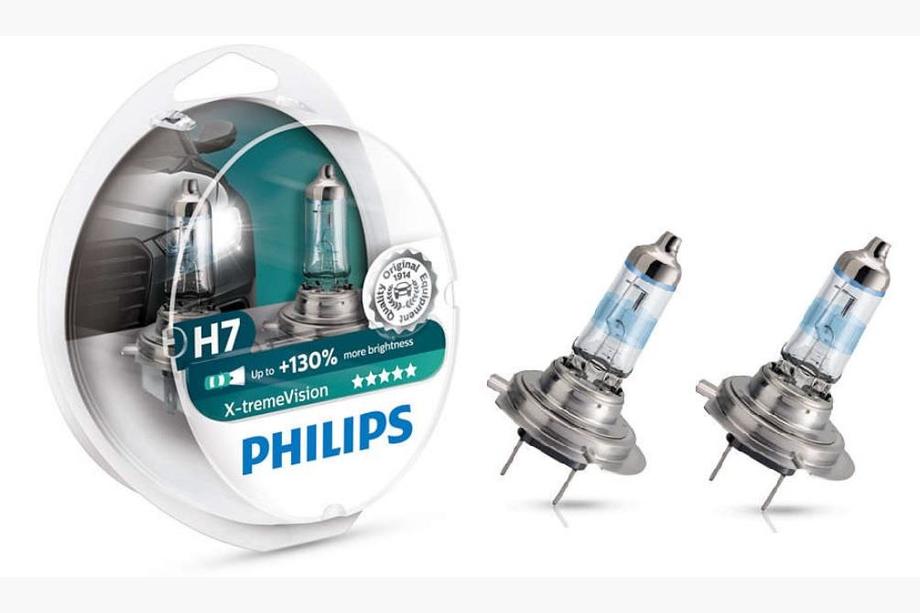 Лампа фары Philips H7 55W 12972XV Xtreme Vision +130% Image