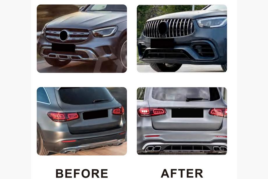 Mercedes GLC X253 2015-2022 гг. Полный обвес 2020-2022 (AMG GLC63) Фото 8
