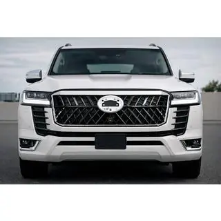 Передняя решетка Wald Toyota Land Cruiser 300 2021- гг. фото 1