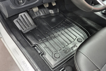 Dacia Logan MCV 2013-2020 гг. Коврики резиновые Stingray 3D (5 шт, полиуретан) фото 1