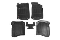 Volkswagen Golf 4 1997-2006 гг. Коврики резиновые Stingray 3D (5 шт, полиуретан) фото 2