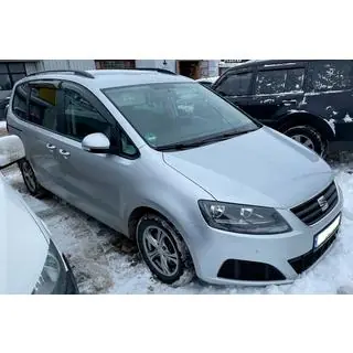 Ветровики на окна (4 шт, HIC) Seat Alhambra 2010- гг. фото 4