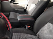 Универсальный подлокотник (черный с красным) фото 1