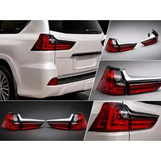 Задние фонари 2016+ (Standard, 2 шт) Lexus LX570/450d 2008-2022 гг. фото 1