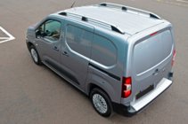 Peugeot Partner/Rifter 2019- гг. Рейлинги Skyport (серебристые) фото 8