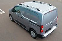 Opel Combo 2019- гг. Рейлинги Skyport (серебристые) фото 6
