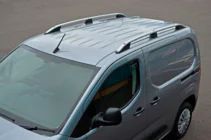 Opel Combo 2019- гг. Рейлинги Skyport (серебристые) фото 5