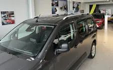 Opel Combo 2019- гг. Рейлинги Skyport (серебристые) фото 1