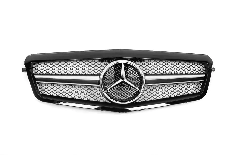 Mercedes E-class W212 2009-2016 гг. Передняя решетка AMG Black (2009-2012) Image