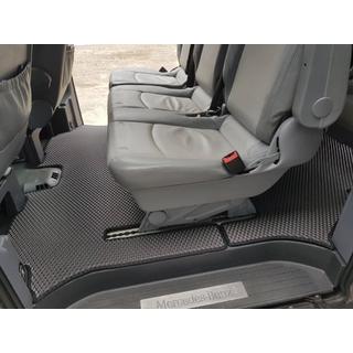 Коврики EVA V2 (Только самовывоз, Полный комплект, Черный) Mercedes Viano 2004-2014 гг. фото 3