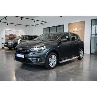 Боковые Подножки Mevsim Grey (2 шт., Алюминий) Dacia Sandero 2021- гг. фото 1