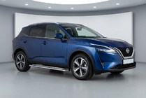 Nissan Qashqai 2021- гг. Боковые Подножки Maydos V2 (2 шт., Алюминий) фото 1