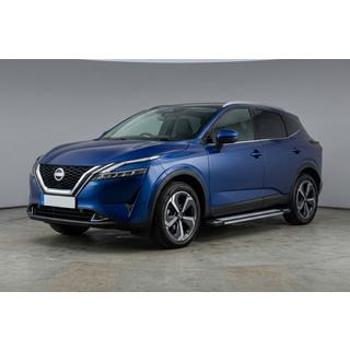 Боковые Подножки Rainbow (2 шт., Алюминий) Nissan Qashqai 2021- гг. фото 1