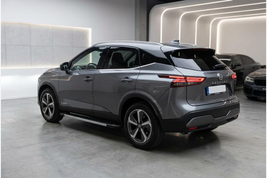 Nissan Qashqai 2021- гг. Боковые Подножки RedLine (2 шт., Алюминий) Фото 1