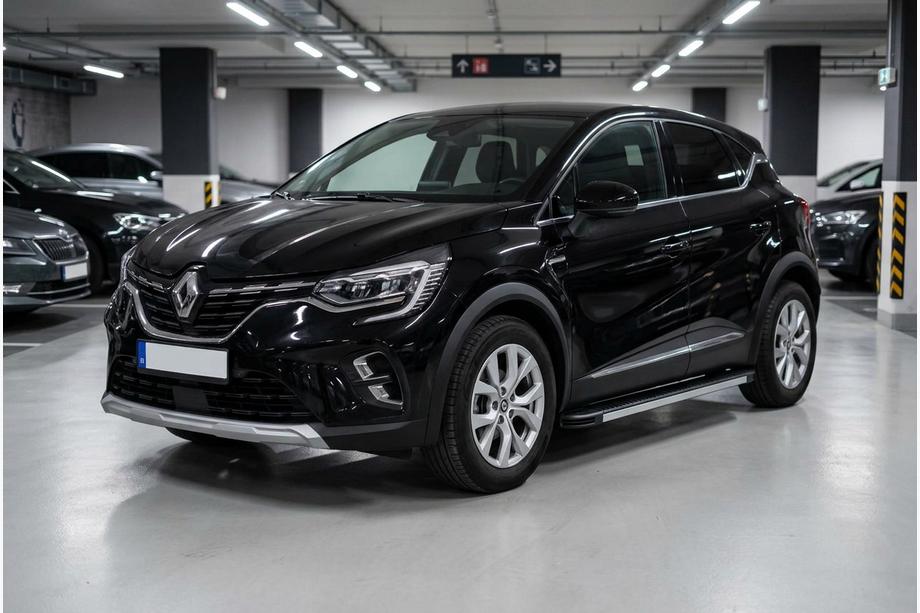 Renault Captur 2019- гг. Боковые Подножки Maya V1 (2 шт., Алюминий) Image