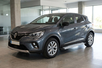 Renault Captur 2019- гг. Боковые Подножки Maya V2 (2 шт., Алюминий) фото 1