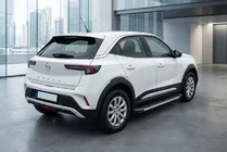 Opel Mokka 2021- гг. Боковые Подножки Maya V1 (2 шт., Алюминий) фото 1